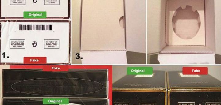 تفاوت عطرهای اورجینال و تقلبی از روی بسته بندی