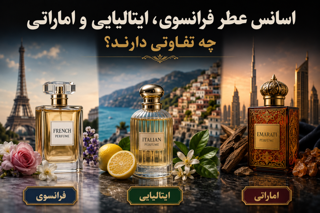اسانس عطر فرانسوی، ایتالیایی و اماراتی چه تفاوتی دارند؟